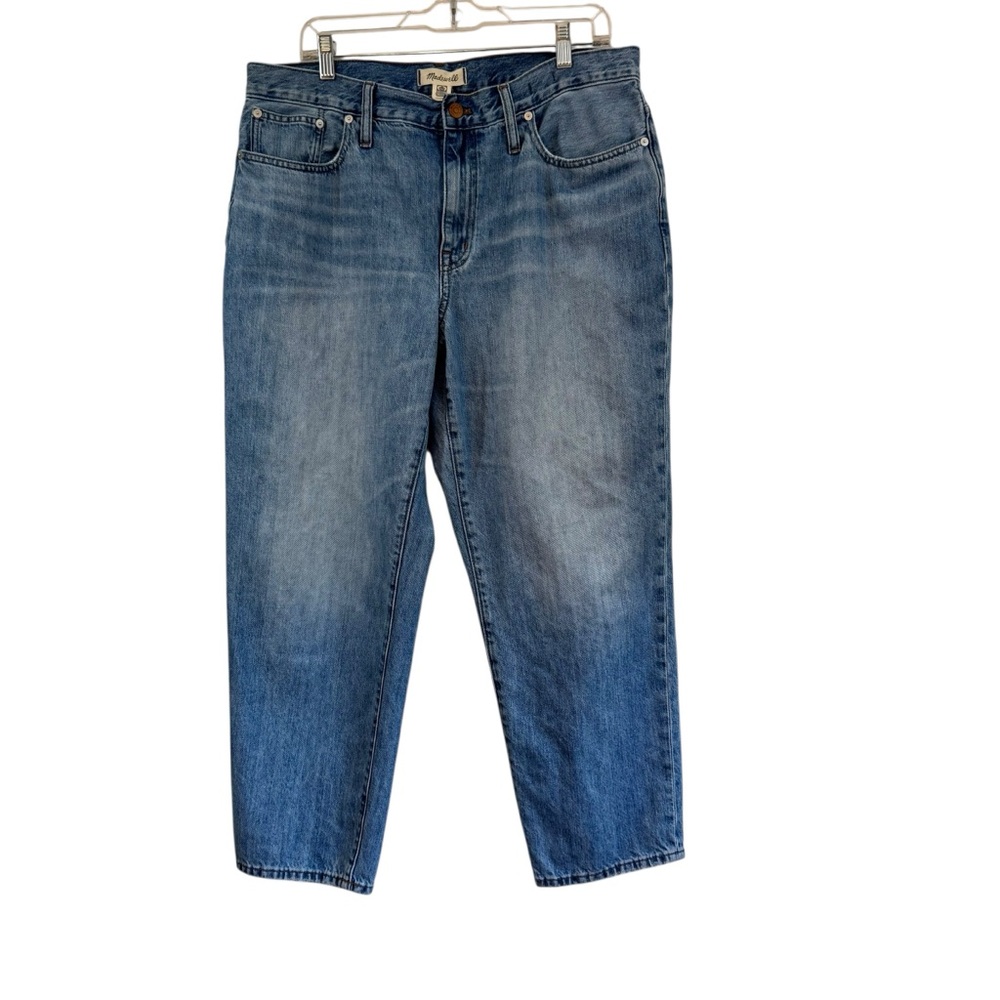 Madewell The Slouchy Boy Jean Denim Pants Size 31P NG831 - Picture 2 of 14